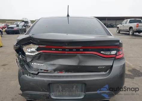 2016 Dodge Dart Gt z USA, uszkodzony, nr VIN 1C3CDFEB7GD592664